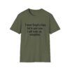Funny Quote T-Shirt — "I never forget a face, but in your case, I will make an exception."