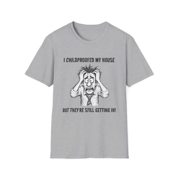 6730672541854523880_2048.jpeg Funny "I Childproofed My House" T-Shirt — Hilarious Parenting Graphic Tee