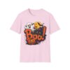 6732879719859525509_2048.jpeg Halloween 'Boo!' T-Shirt — Cute Ghost, Black Cat & Pumpkin Graphic Tee