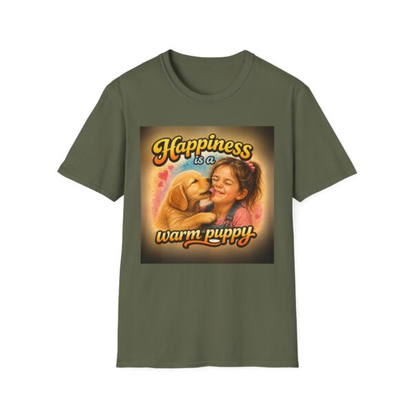 7001063322610783358_2048.jpeg Happiness Is a Warm Puppy T-Shirt