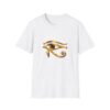 7021368593991615619_2048.jpeg Eye of Ra T-Shirt — Gold Egyptian Horus Eye Graphic Tee