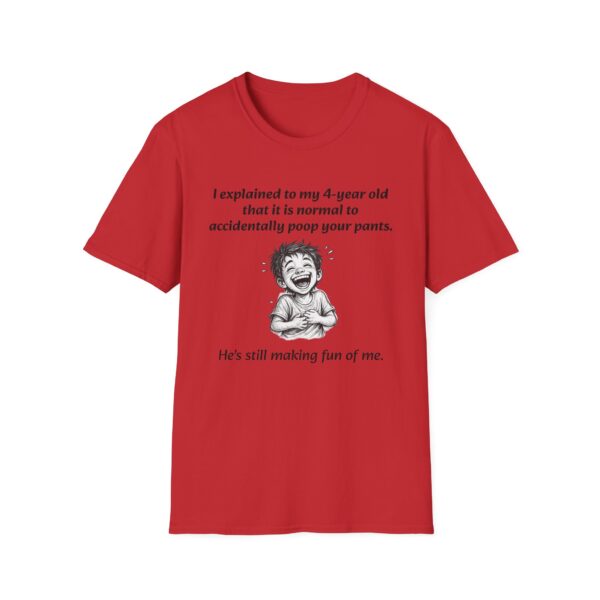 712239270870881367_2048.jpeg Funny Parenting T-Shirt — "I explained to my 4-year old that it is normal to accidentally poop your pants"