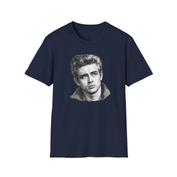 7482097062434588112_2048.jpeg Vintage Portrait Tee — Retro James Dean Graphic T-Shirt