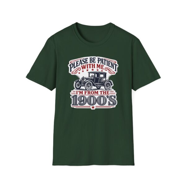 752476191018337893_2048.jpeg Please Be Patient With Me Vintage Car T-Shirt — "I'm From the 1900's" Retro Tee