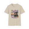 7547468064749288021_2048.jpeg Witch Can Be Bribed With Wine T-Shirt — Cute Halloween Witch Graphic Tee