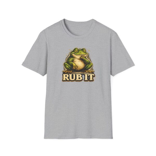7882165278102496341_2048.jpeg Rub It Frog T-Shirt — Funny Vintage Frog Graphic Tee for Animal Lovers