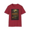 792755495473356510_2048.jpeg Halloween Parlor City Graphic T‑Shirt — Spooky Haunted Castle Design