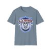 8520899877613585499_2048.jpeg LA Guns Skull Shield T-Shirt | Rock Band Logo Tee
