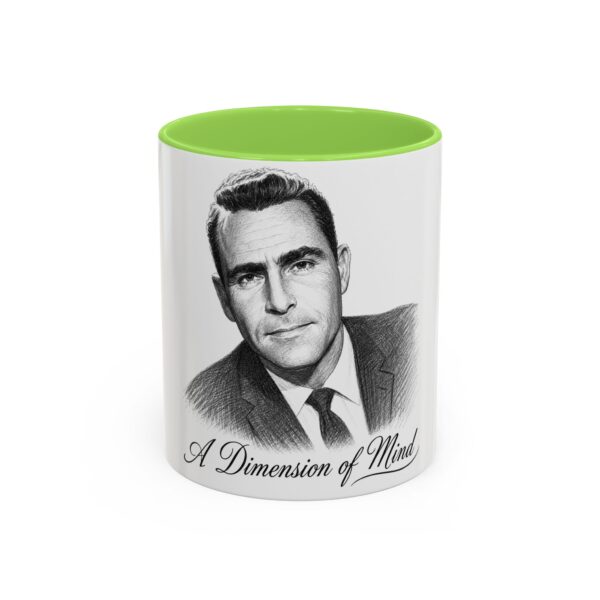 8982879283428483608_2048.jpeg A Dimension of Mind Coffee Mug — Vintage Rod Serling Portrait Ceramic Mug (11oz/15oz)