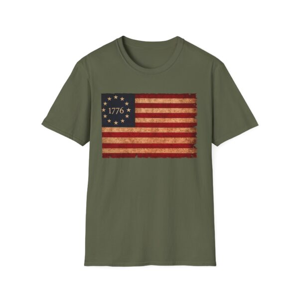9105819533073338690_2048.jpeg 1776 Betsy Ross Flag T-Shirt — Vintage American Independence Tee