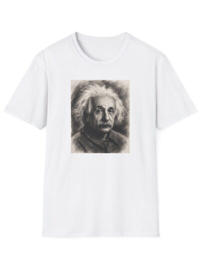 Einstein Portrait T-Shirt – Vintage Science Icon Tee