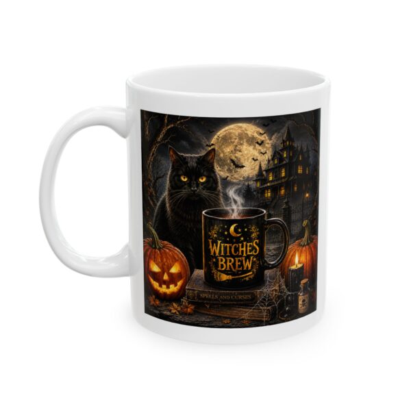 Halloween Pumpkin Mug – Spooky Jack-O'-Lantern Ceramic Coffee Cup (11oz, 15oz)