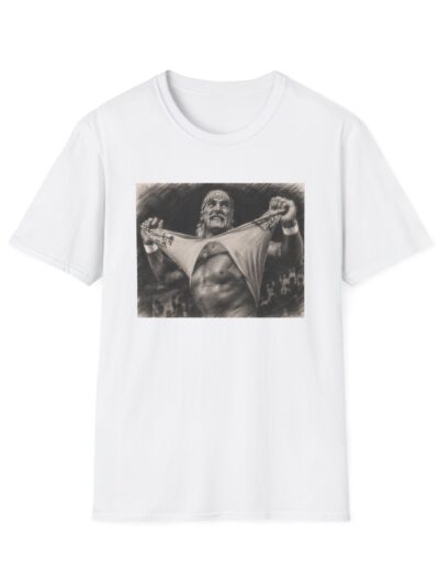 Wrestling Champion Hulk Hogan Vintage Photo T-Shirt