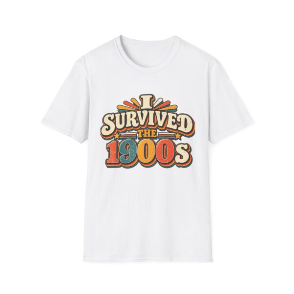 I Survived the 1900s T-Shirt – Funny Retro Vintage Graphic Tee