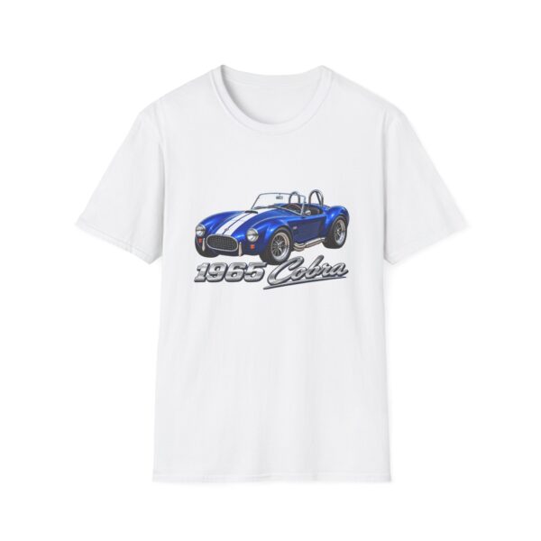 Cobra 1965 Classic Car T-Shirt — Blue Shelby Roadster Tee