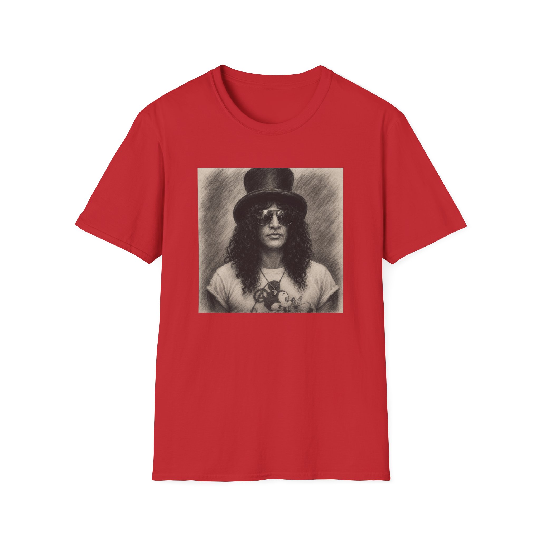 Vintage Rock Portrait T-Shirt - Image 6